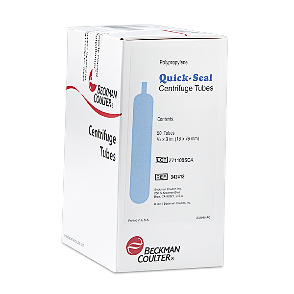 342413-13.5 mL Quick-Seal®  Polypropylene Tube, 16 x 76mm - 50Pk_1