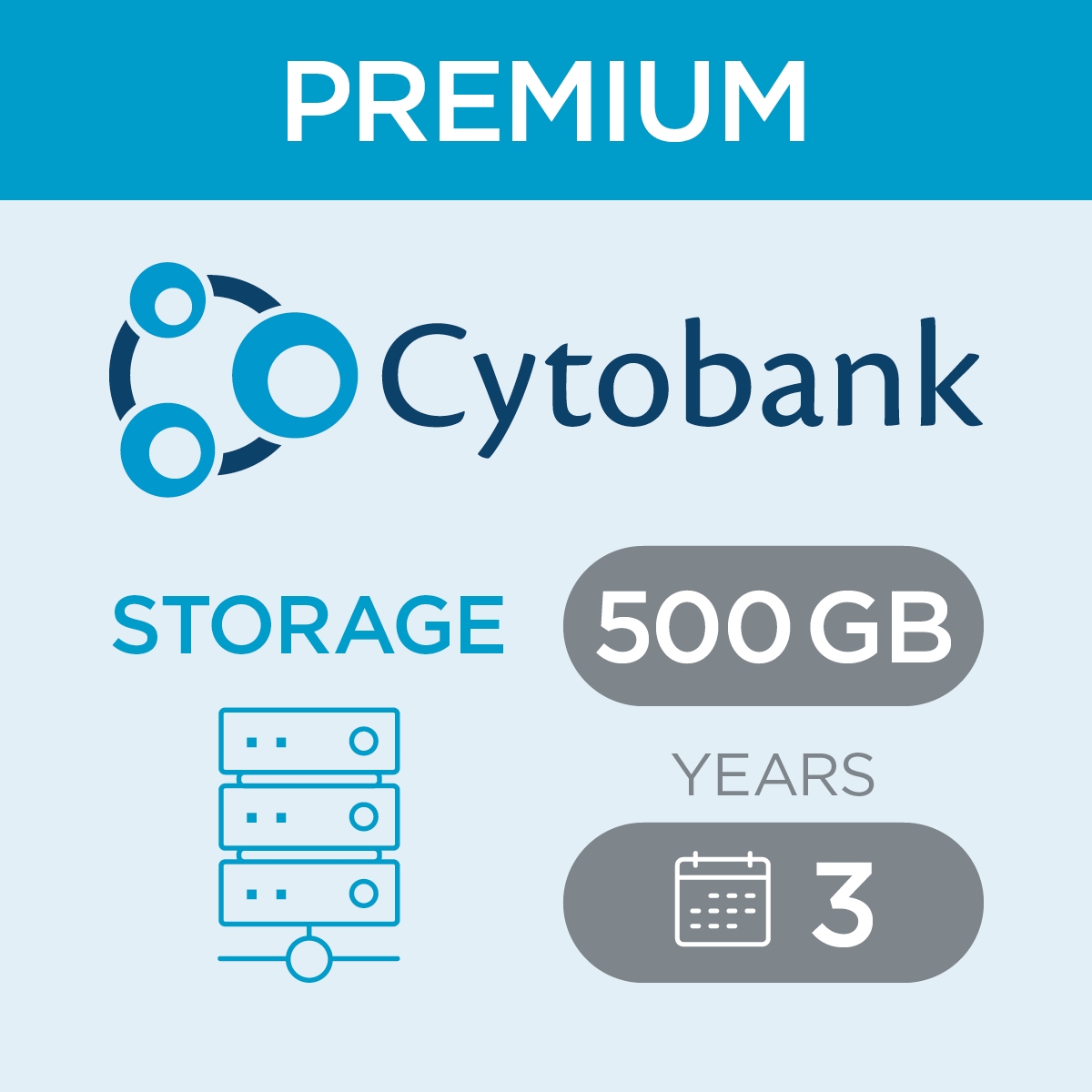 C47421_Cytobank Storage per 500 Gb for Premium, 3-year