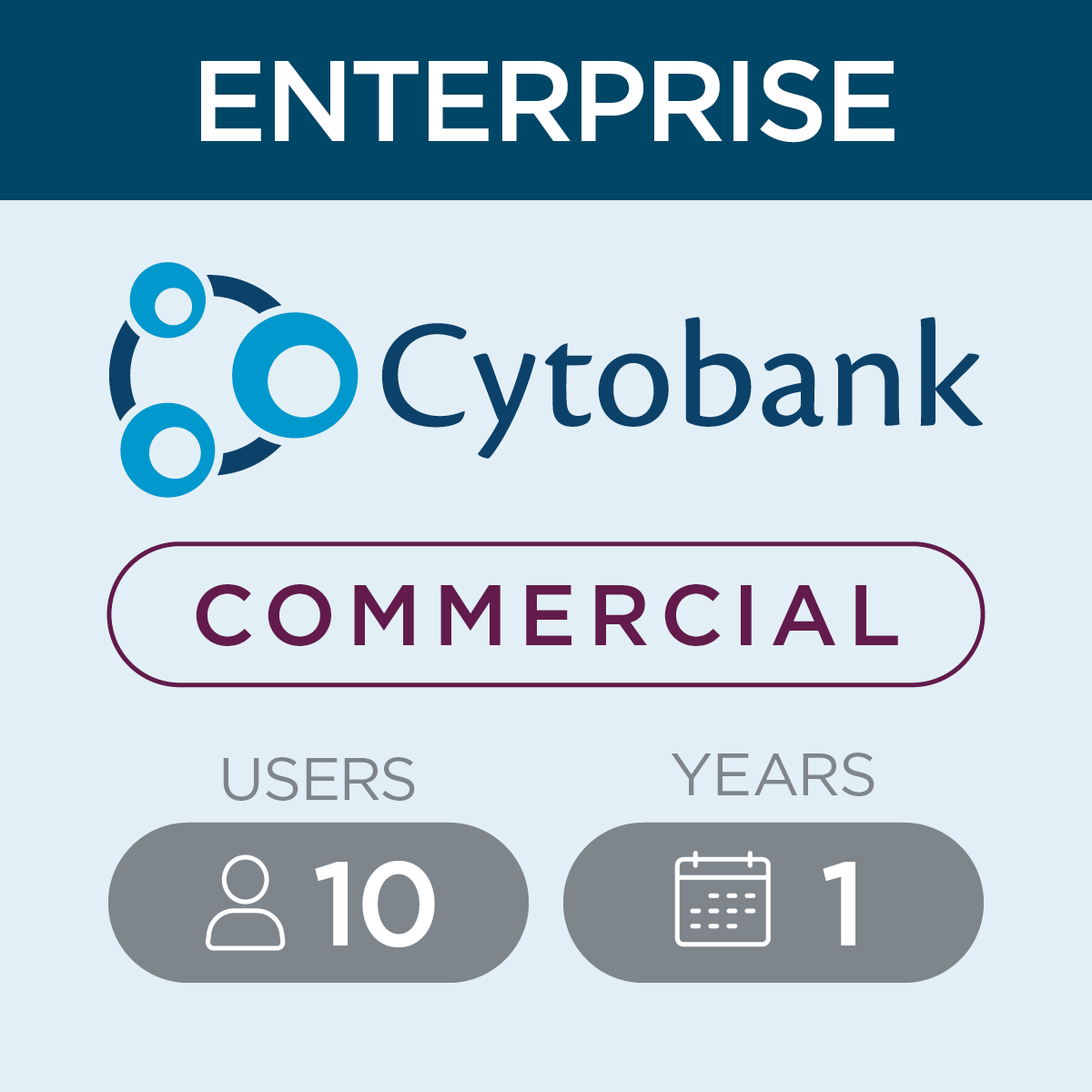 C47386_Cytobank Commercial Enterprise License, 10-user, 1-year